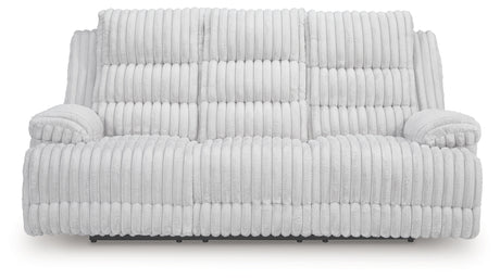 Rhines Falls Sofa middle seat drop-down table open