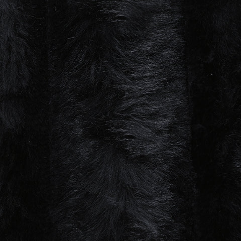 Fabric swatch of Onyx corduroy upholstery