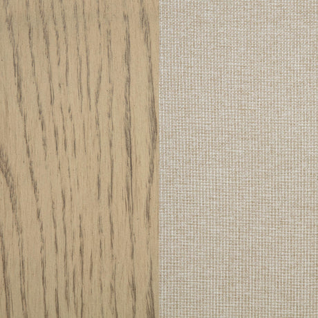 Naser Beige Upholstered Counter Stool Light Oak Set of 2 — product image 8