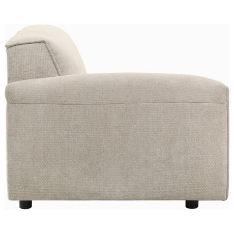 Crane 5-piece Modular Sectional Sofa Beige — product image 6