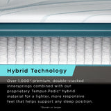 Tempur-Pedic® TEMPUR-Adapt® Medium Hybrid Mattress