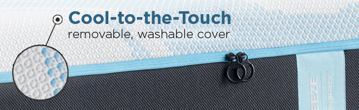 Tempur-Pedic® TEMPUR-ProBreeze® Medium Hybrid Mattress