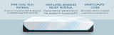 Tempur-Pedic® TEMPUR-ProBreeze® Medium Hybrid Mattress