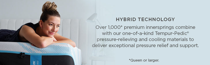 Tempur-Pedic® TEMPUR-ProBreeze® Medium Hybrid Mattress