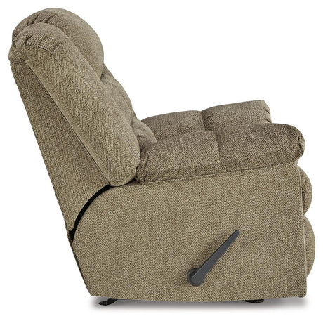 Kegler Briar Chenille Recliner, alternate main front view