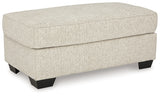 Heartcort Quartz Chenille Ottoman