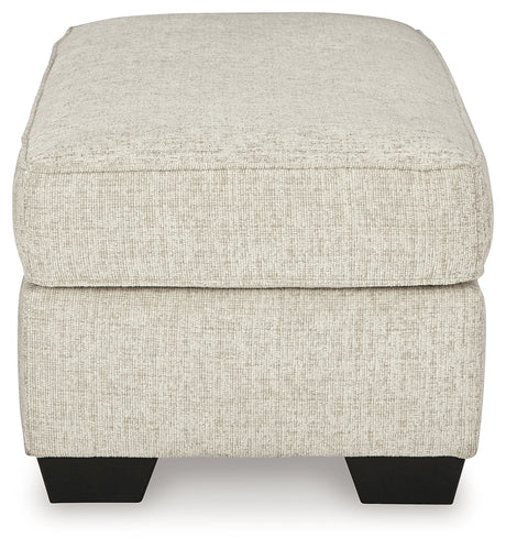 Heartcort Quartz Ottoman back view