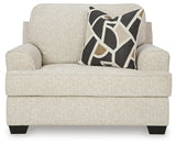 Heartcort Quartz Ottoman side view