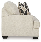 Heartcort Quartz Loveseat back view