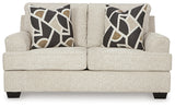 Heartcort Quartz Chenille Loveseat