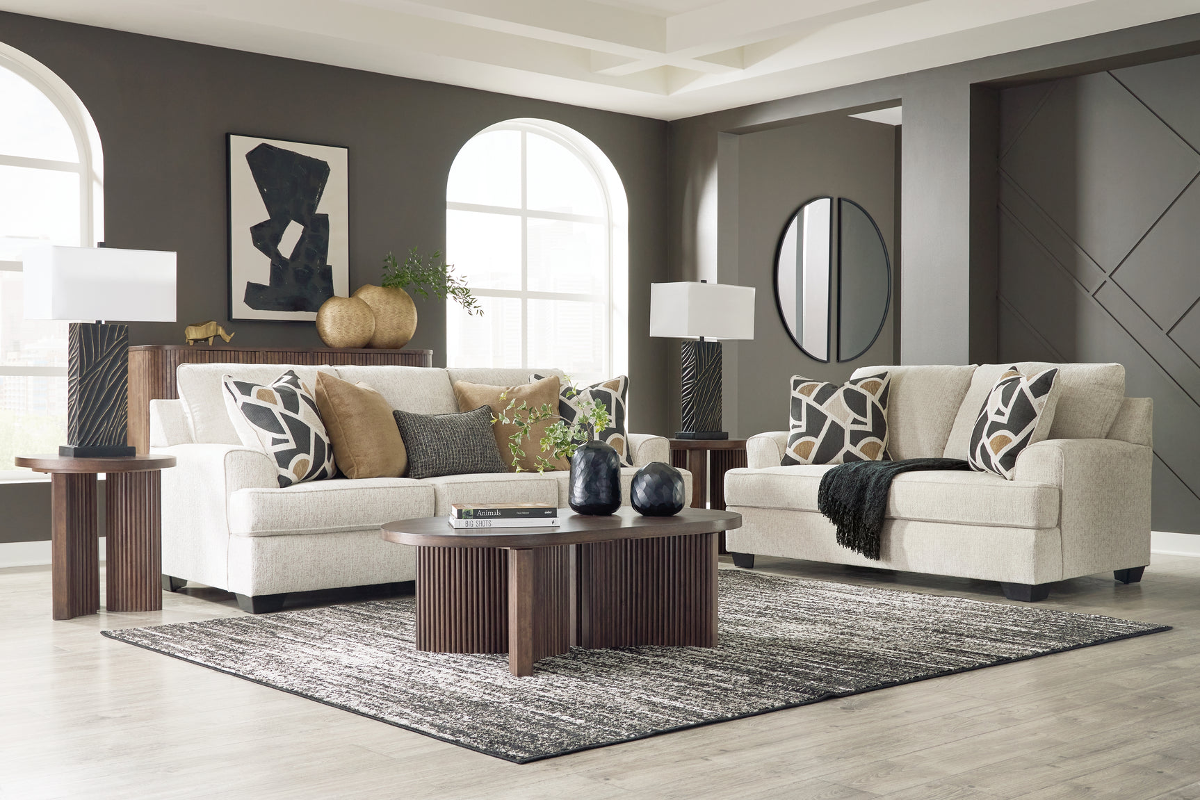 Heartcort Quartz Sofa And Loveseat