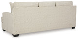 Heartcort Quartz Loveseat side view