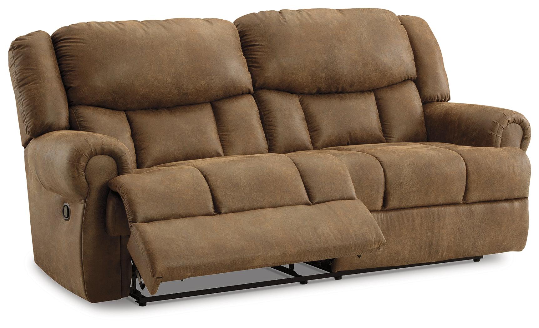 Boothbay Auburn Reclining Sofa side profile