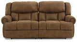 Boothbay Auburn Reclining Sofa angled side view