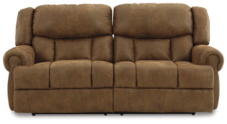 Boothbay Auburn Reclining Sofa angled side view