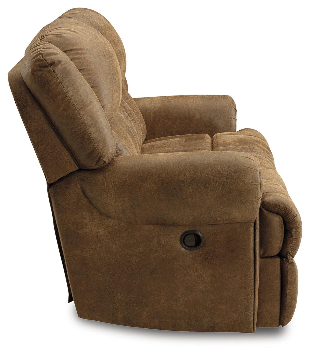 Boothbay Auburn Reclining Sofa back view