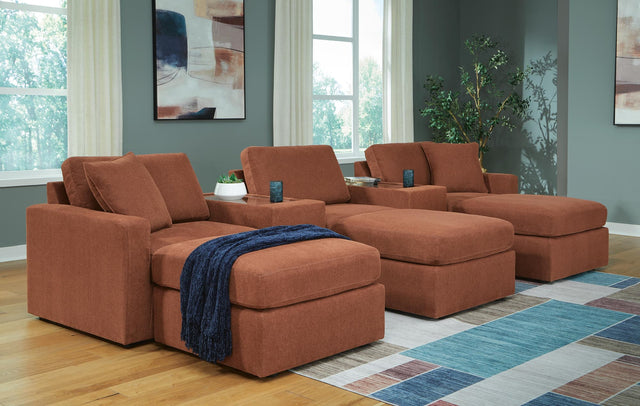 Modmax Spice 5-Piece Sectional with Ottoman — product view