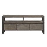 Prudhoe Power Gunmetal Modern Contemporary Acacia Veneer, Wood And Engineered Wood Tv Stand - Ella Furniture