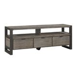 Prudhoe Power Gunmetal Modern Contemporary Acacia Veneer, Wood And Engineered Wood Tv Stand - Ella Furniture