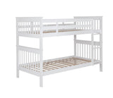 Close-up of ladder and guardrails on Chapman Bunk Bed