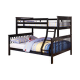 Chapman Full over Full bunk bed safety rails close-up
