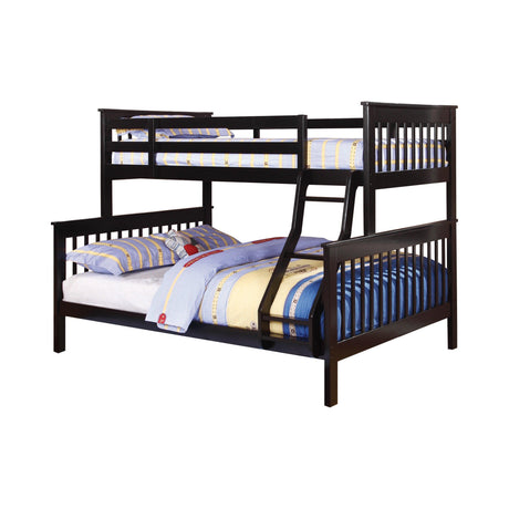 Chapman Full over Full bunk bed safety rails close-up