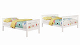 Close-up of Chapman bunk bed ladder and guardrail