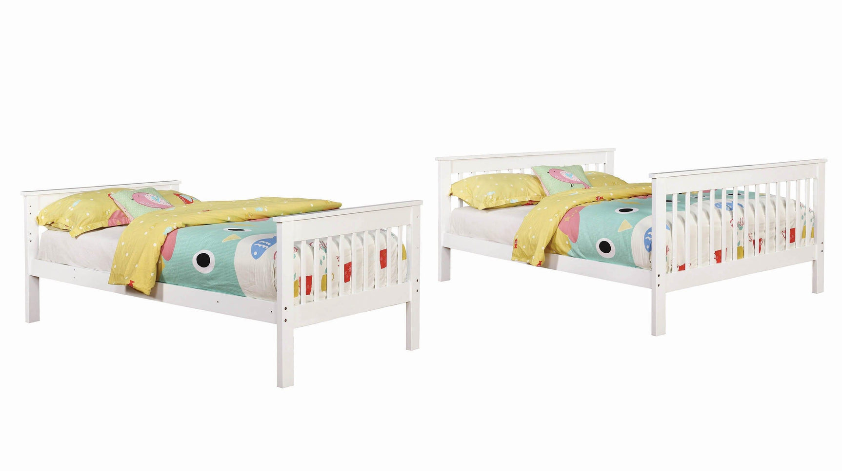 Close-up of Chapman bunk bed ladder and guardrail