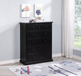 Sumerlin chest side angle showing drawer design