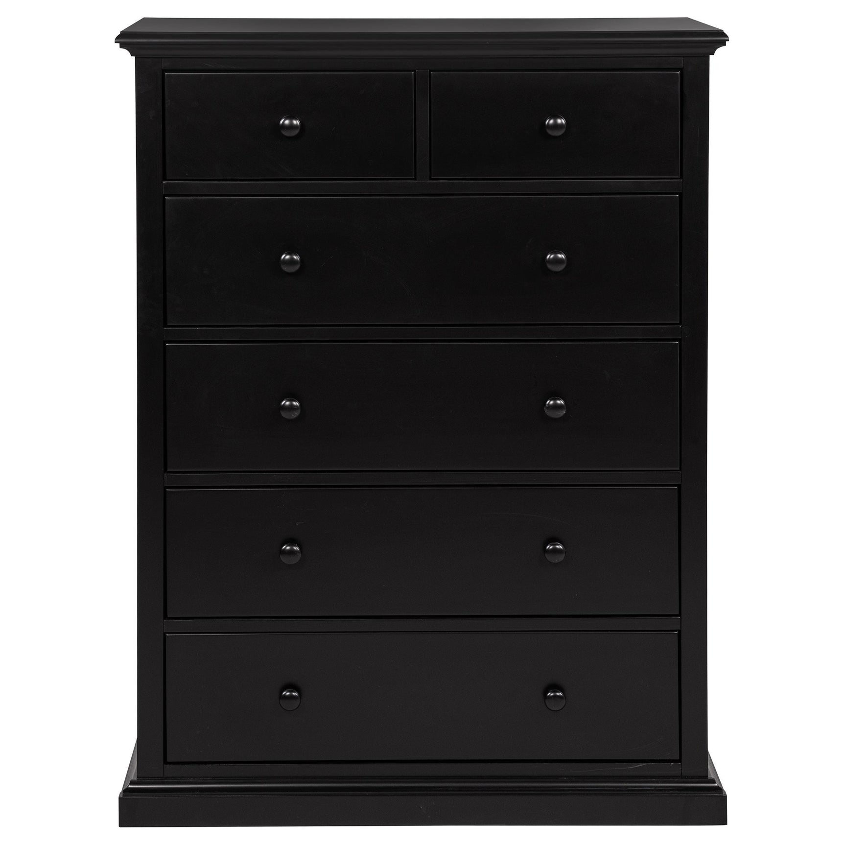 Interior view of an open drawer in Sumerlin chest