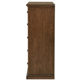 Medium brown finish and clean lines of Sumerlin chest