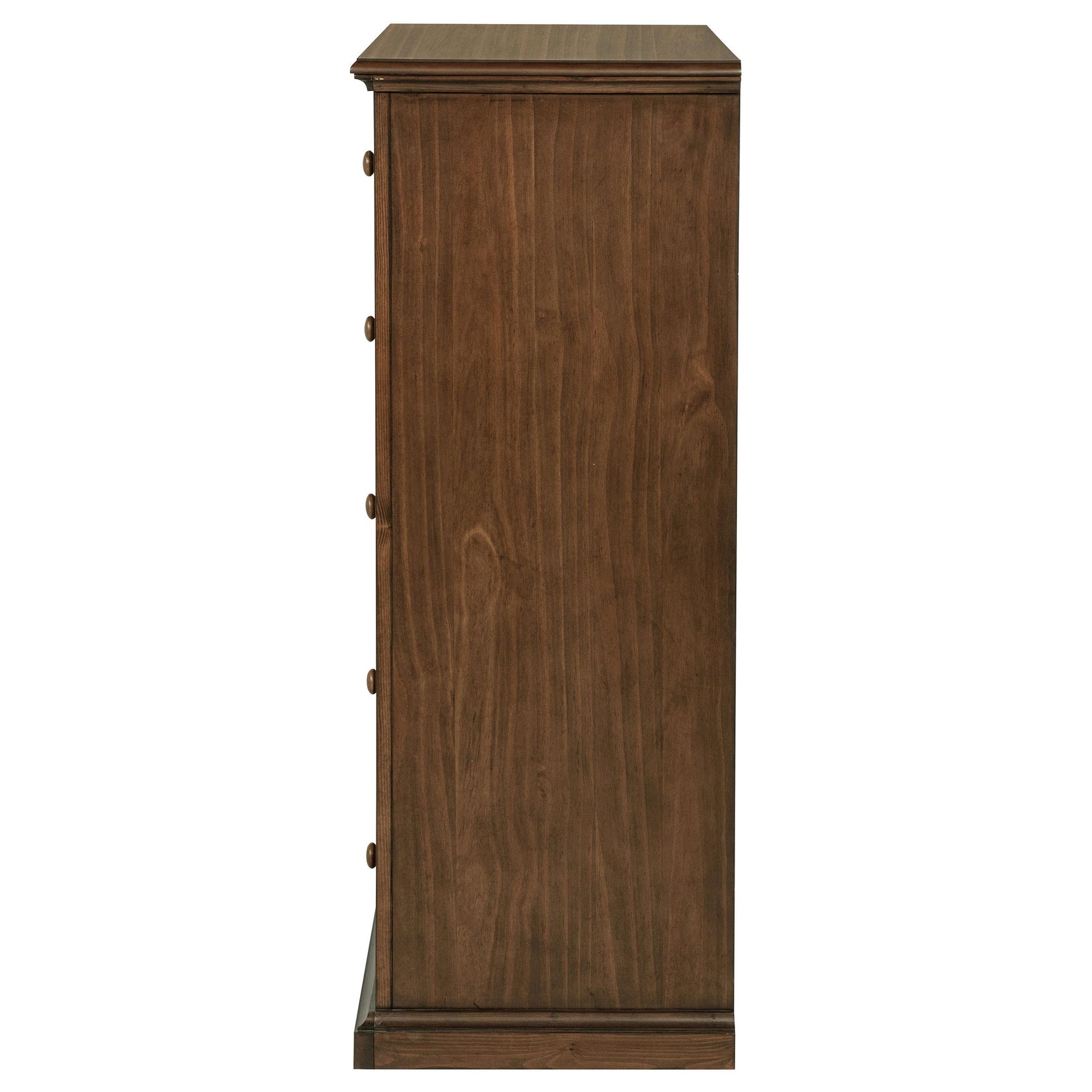 Medium brown finish and clean lines of Sumerlin chest
