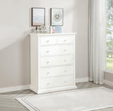 Sumerlin chest side angle showing drawers