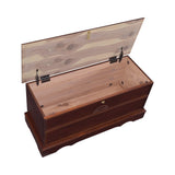 Paula Cedar Chest front view with lid closed