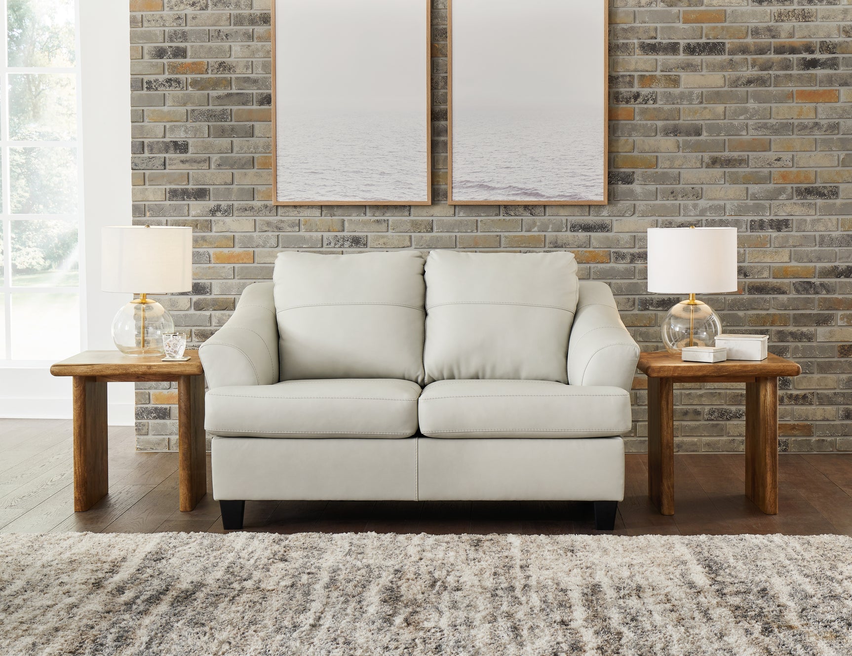 Genoa Coconut Sofa, Loveseat, Chair and Ottoman