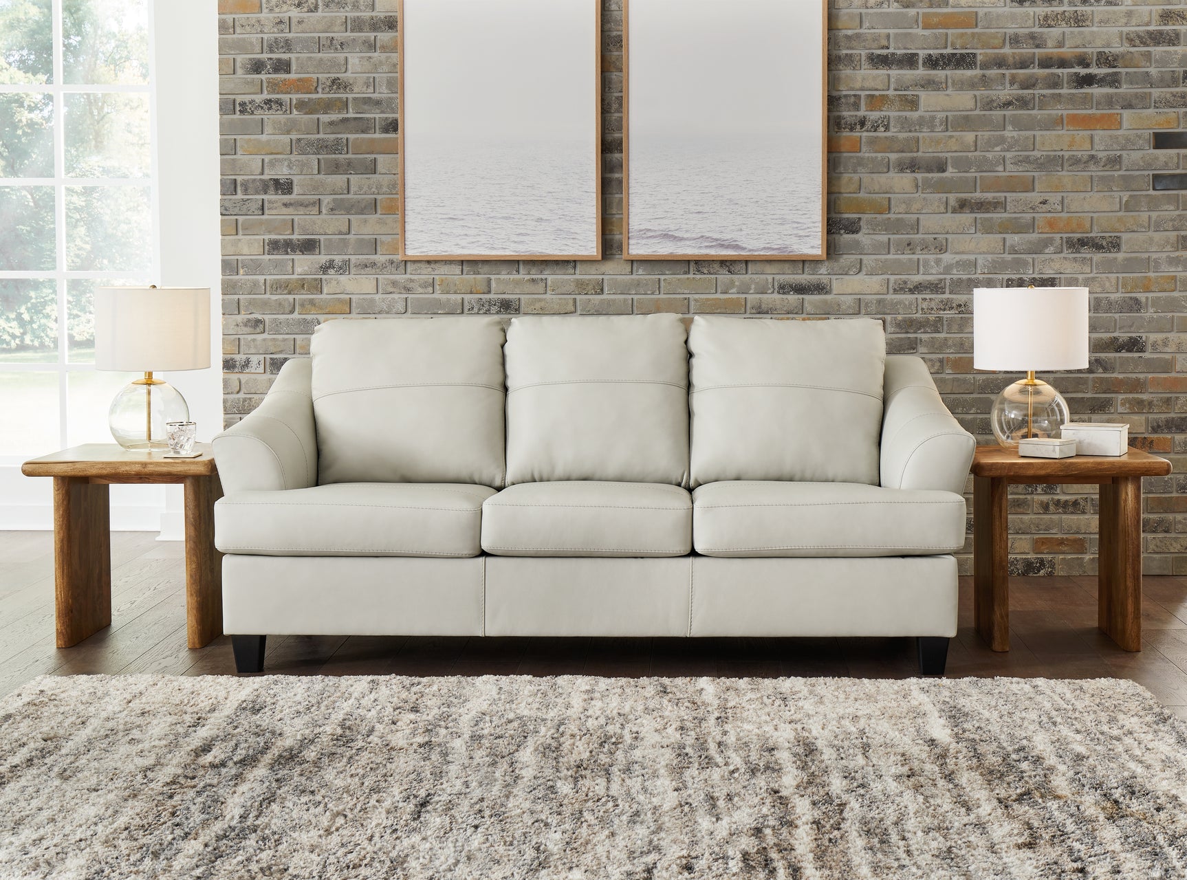 Genoa Coconut Sofa, Loveseat, Chair and Ottoman