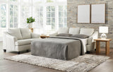 Genoa Coconut Leather Queen Sofa Sleeper - Ella Furniture