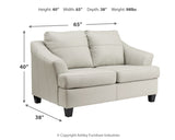 Genoa Coconut Sofa, Loveseat, Chair and Ottoman