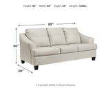 Genoa Coconut Sofa, Loveseat, Chair and Ottoman