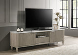 Britany TV Stand in Drift Wood Finish from Decor Furniture