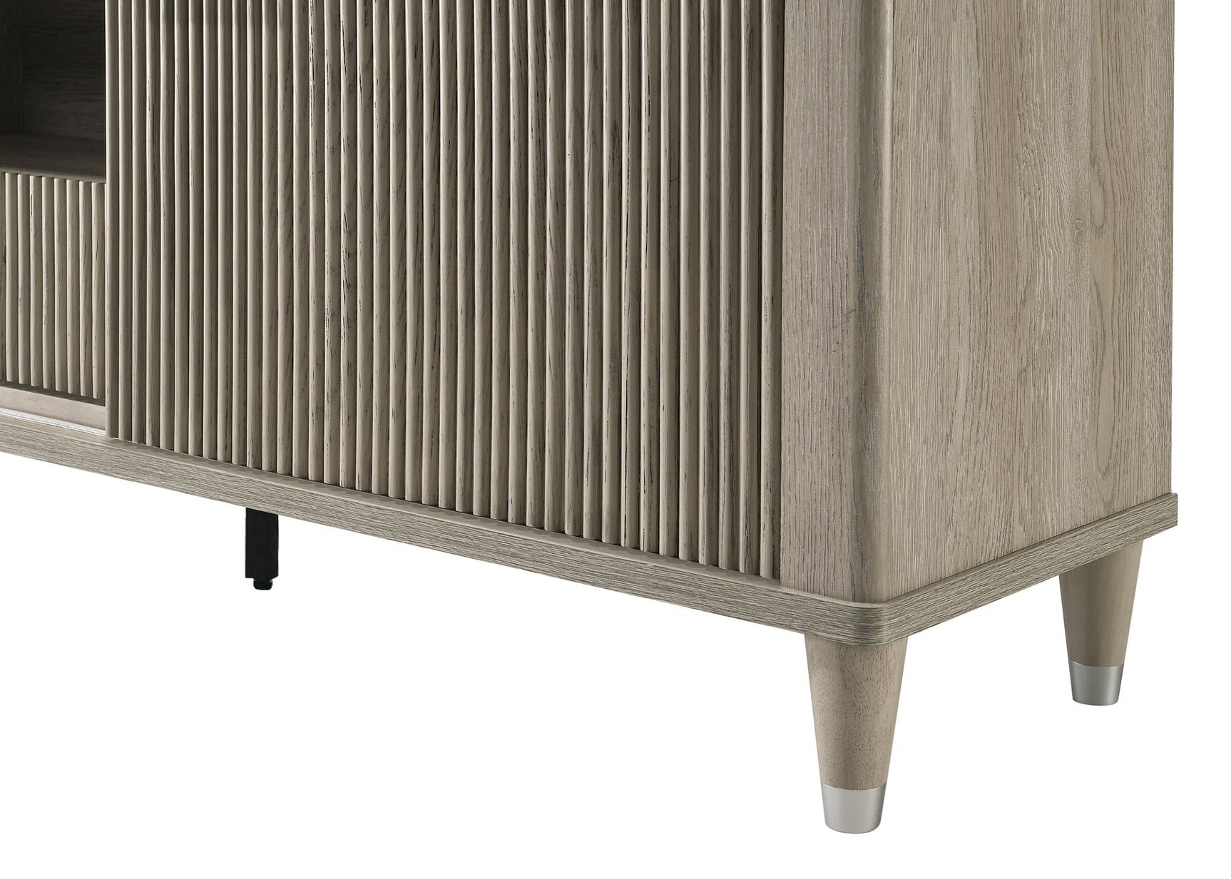 Britany TV Stand in Drift Wood Finish view 5