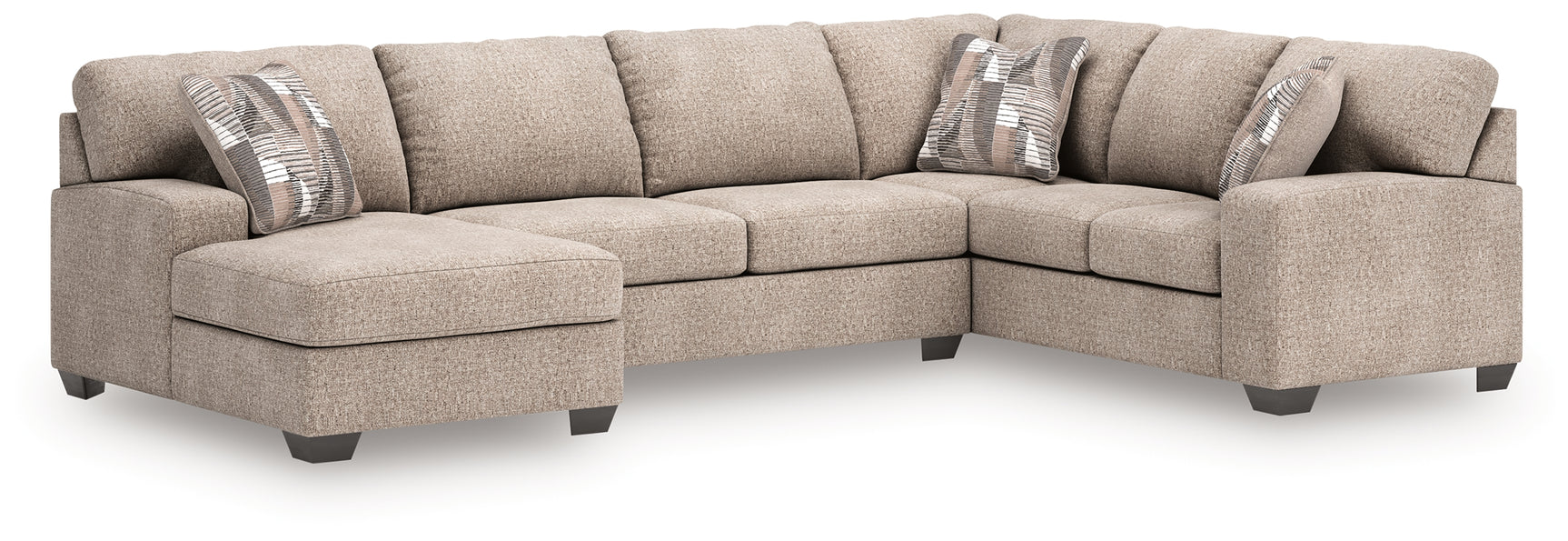 Side angle of Newellen 3-Piece Sectional Sofa