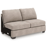 Alternate main view of Newellen hemp chenille sectional sofa