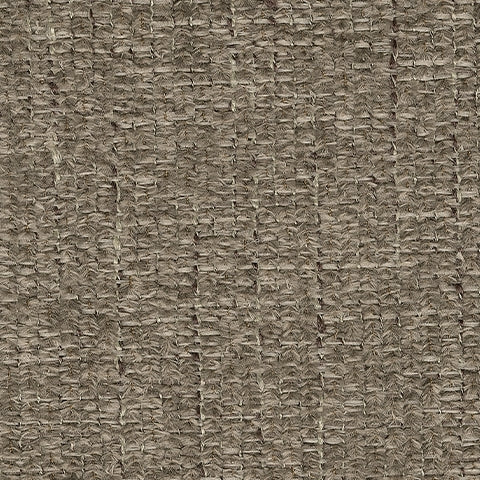 Detail of chenille hemp upholstery on Newellen sectional