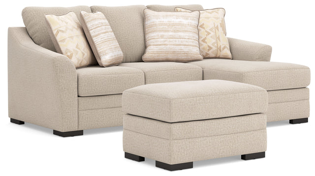 Lango Jute Sofa side angle