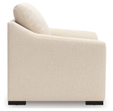 Lango Jute chenille chair side view