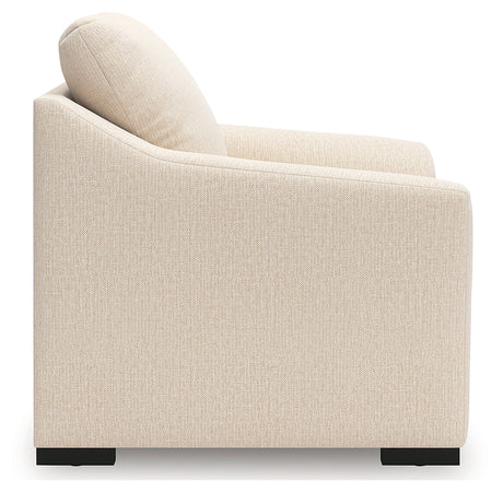 Lango Jute chenille chair side view