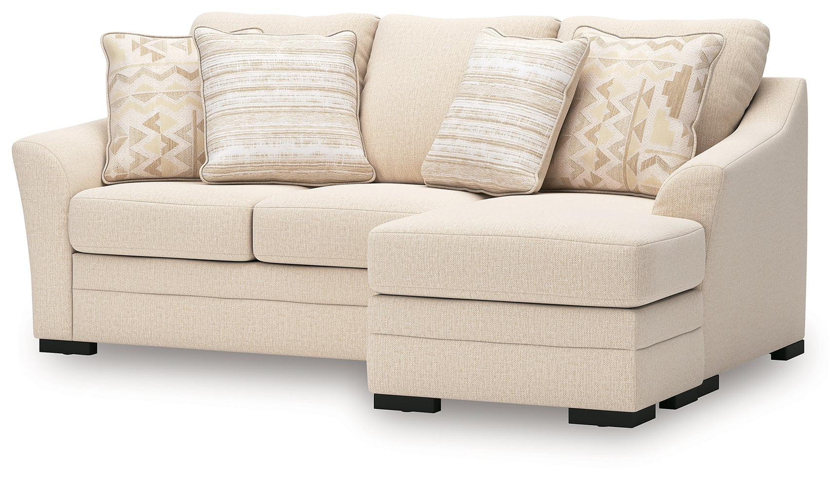 Lango Sofa Chaise Sleeper pull-out mattress open