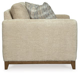 Side angle of Parklynn Desert ottoman