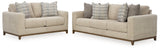 Detail close-up of Parklynn Desert Sofa and Loveseat upholstery